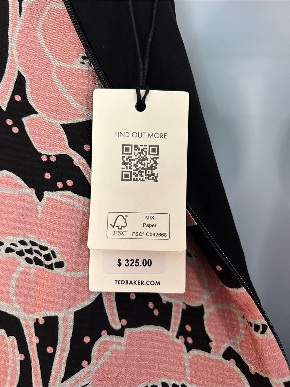 NWT Ted Baker Astrydd Puff Sleeve Midi Dress - Picture 10 of 13